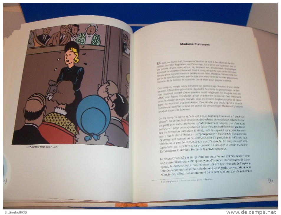 Hergé ou La Profondeur des Images Plates. Cases en Exergue. P. Fresnault-Deruelle. EO. 2002. Ed. Moulinsart.