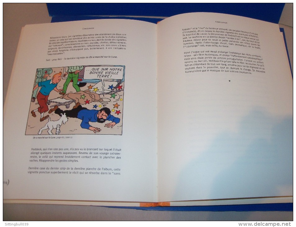 Hergé ou La Profondeur des Images Plates. Cases en Exergue. P. Fresnault-Deruelle. EO. 2002. Ed. Moulinsart.