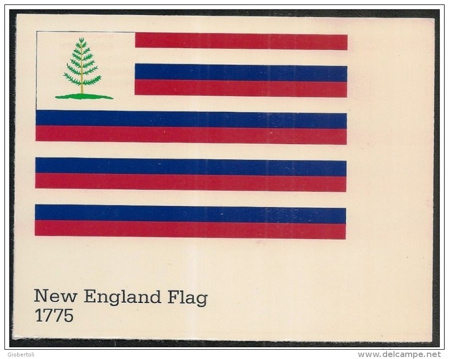 Stati Uniti/États-Unis/United States: Intero, Stationery, Entier, Evoluzione Della Bandiera USA, Evolution Of USA Flag, - Covers