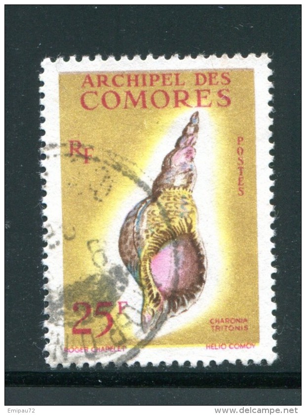 COMORES- Y&T N°24- Oblitéré (coquillage) - Used Stamps