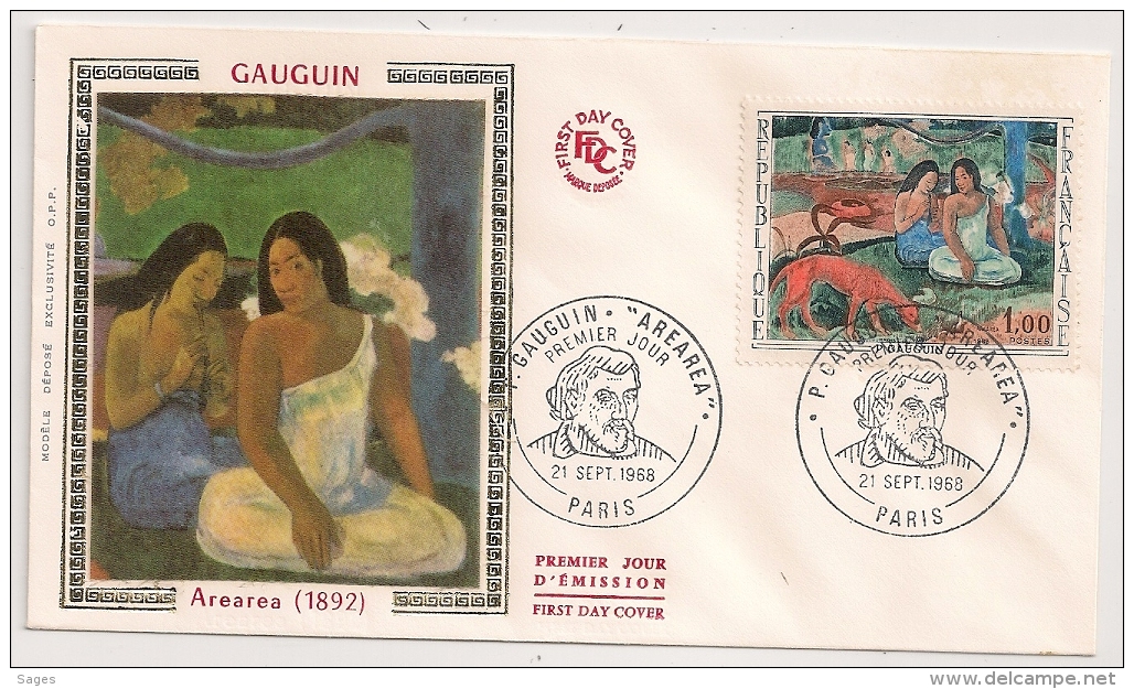 GAUGUIN AREAREA  PARIS 1968 - 1960-1969