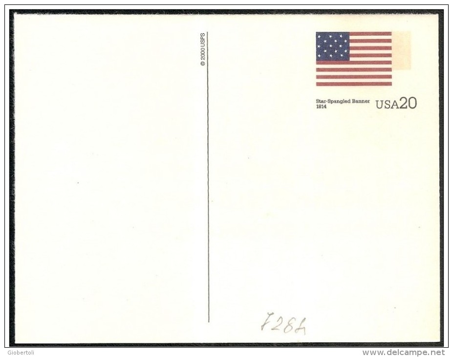 Stati Uniti/États-Unis/United States: Intero, Stationery, Entier, Evoluzione Della Bandiera USA, Evolution Of USA Flag, - Buste