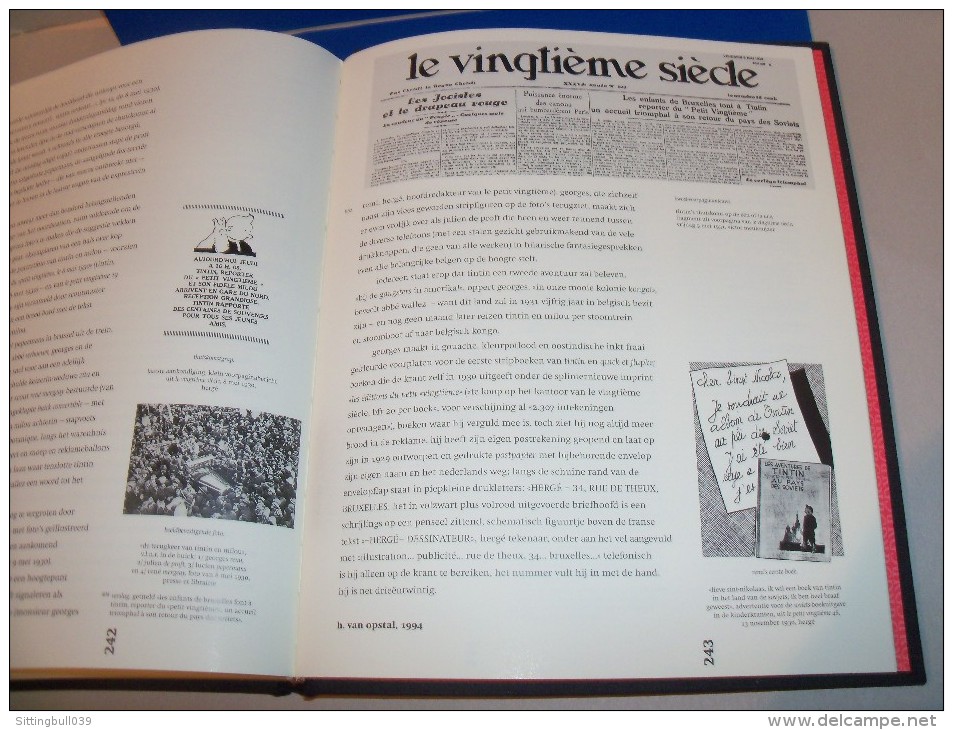 Essay RG. Het fenomeen Hergé. H. VAN OPSTAL. EO. 1994. Ed. Delange. En néerlandais. Ouvrage exceptionnel !