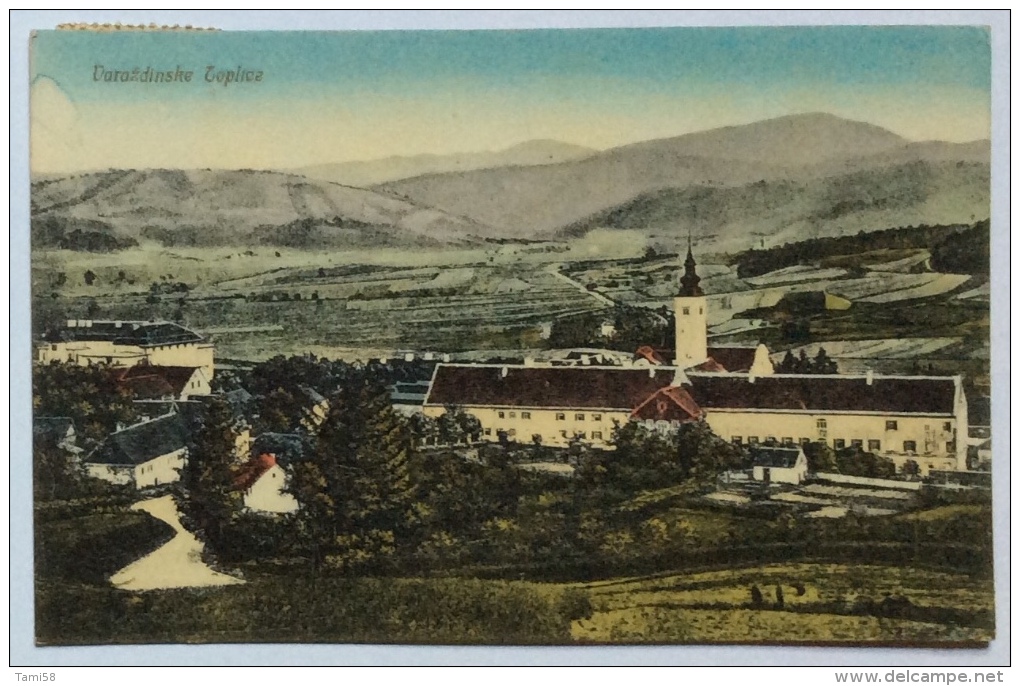 AK KROATIEN VARAZDINSKE TOPLICE PANORAMA 1922 - Croatia