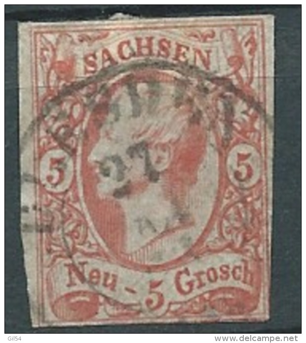 Saxe -  Yvert N°11 Oblitéré Ai21930 - Sachsen