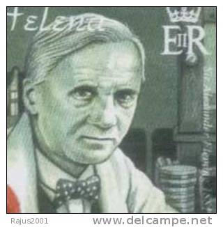 Alexander Fleming Isolates Penicillin Mold, Nobel Prize Winner, London Scottish Rifles Lodge No 2310 Freemasonry MNH - Medizin