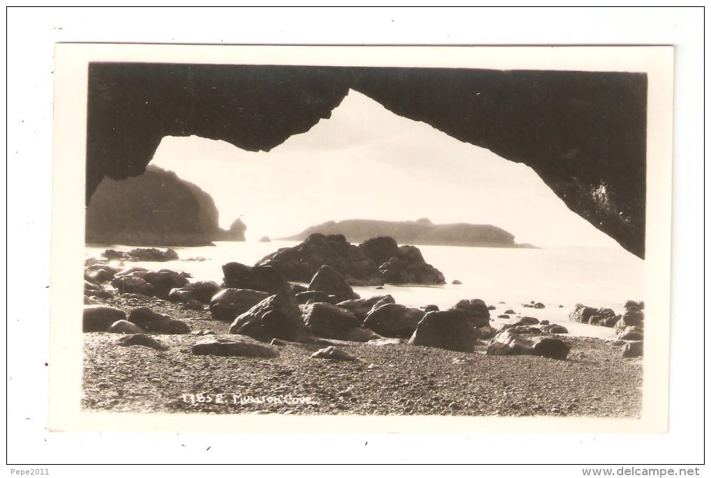 Carte Photo Card  Royaume Uni  Cornwall  MULLION Mullion Cove - Autres & Non Classés