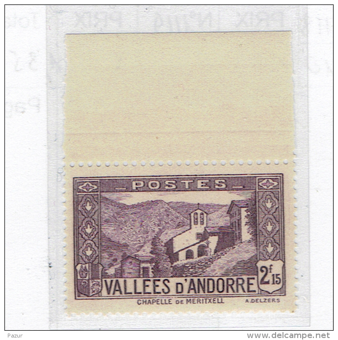 TIMBRE ANDORRE - N°83 - X - LEGERE ADHERENCE - 1940 - Unused Stamps
