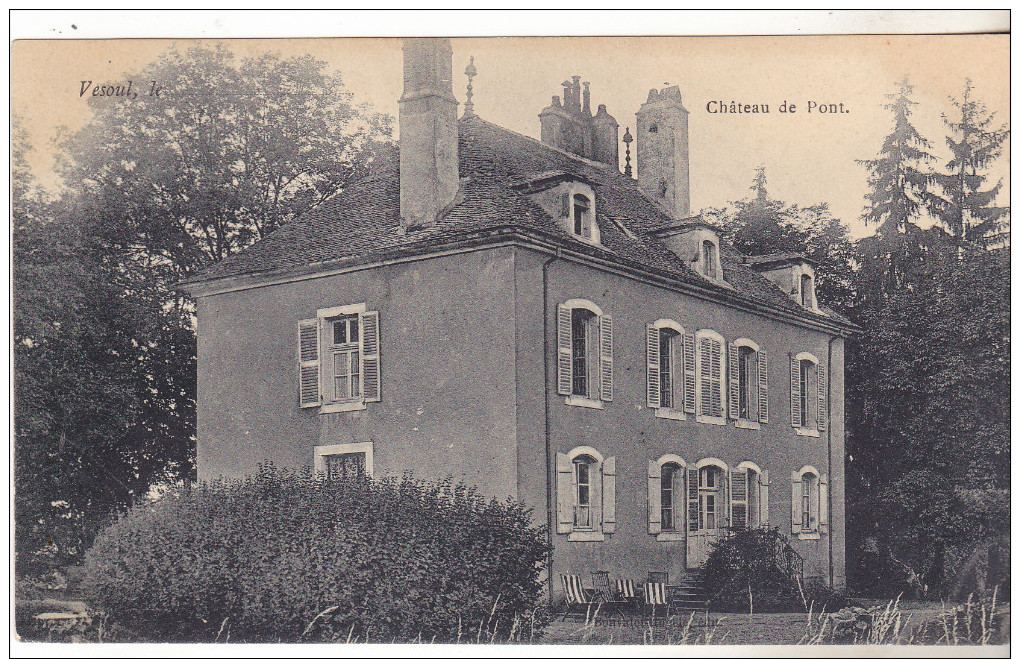 70 Vesoul - Chateau De Pont.Sans éditeur. Non Circulé, Tb état. - Vesoul