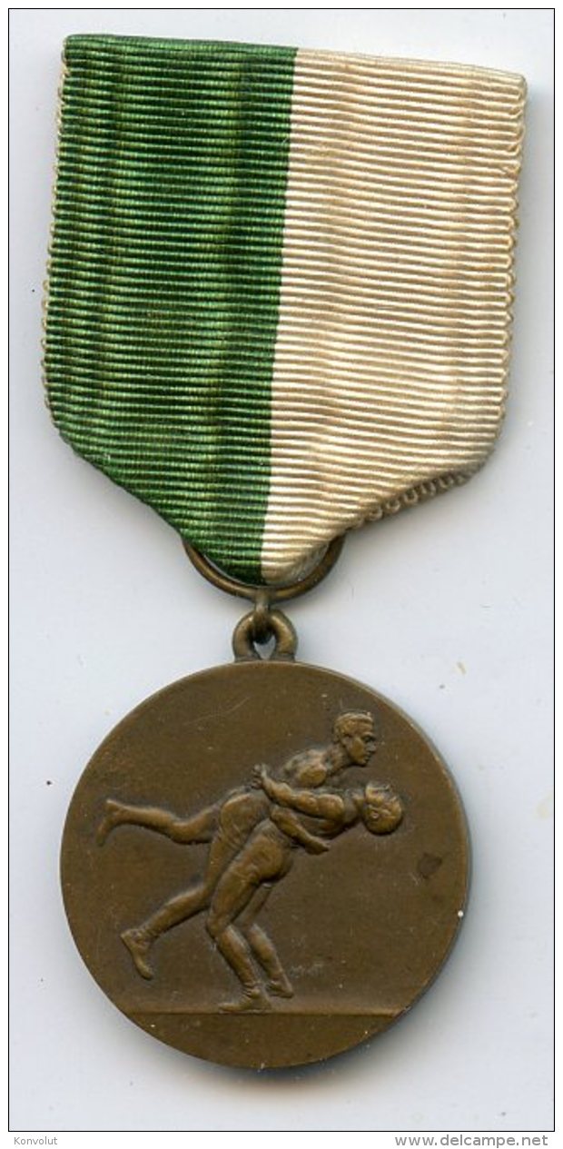 LUTTE Ringen Wrestling SWEDEN Suede 1941 Prize Medal Medaille - Habillement, Souvenirs & Autres