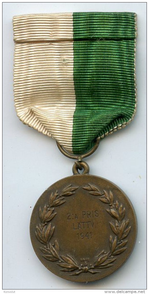 LUTTE Ringen Wrestling SWEDEN Suede 1941 Prize Medal Medaille - Habillement, Souvenirs & Autres