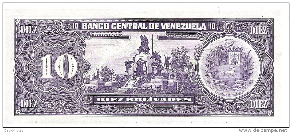 Venezuela  - Pick 61 - 10 Bolivares 1995 - Unc - Venezuela