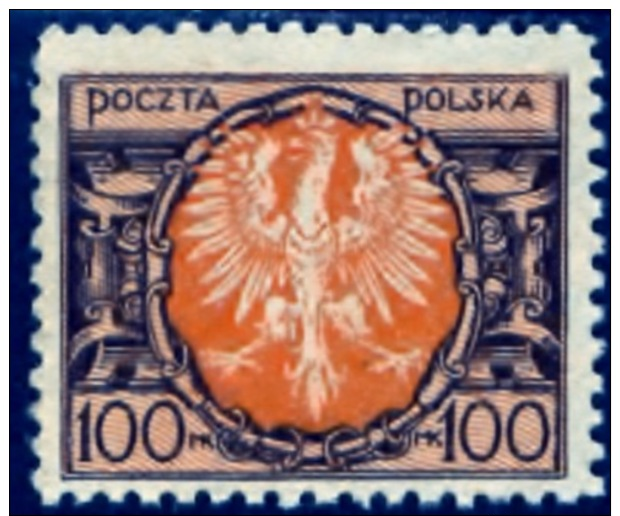 Polen 1921, Poland, Polska, Pologne, SG 172, YT 229, Mi 173, MNG - Ongebruikt