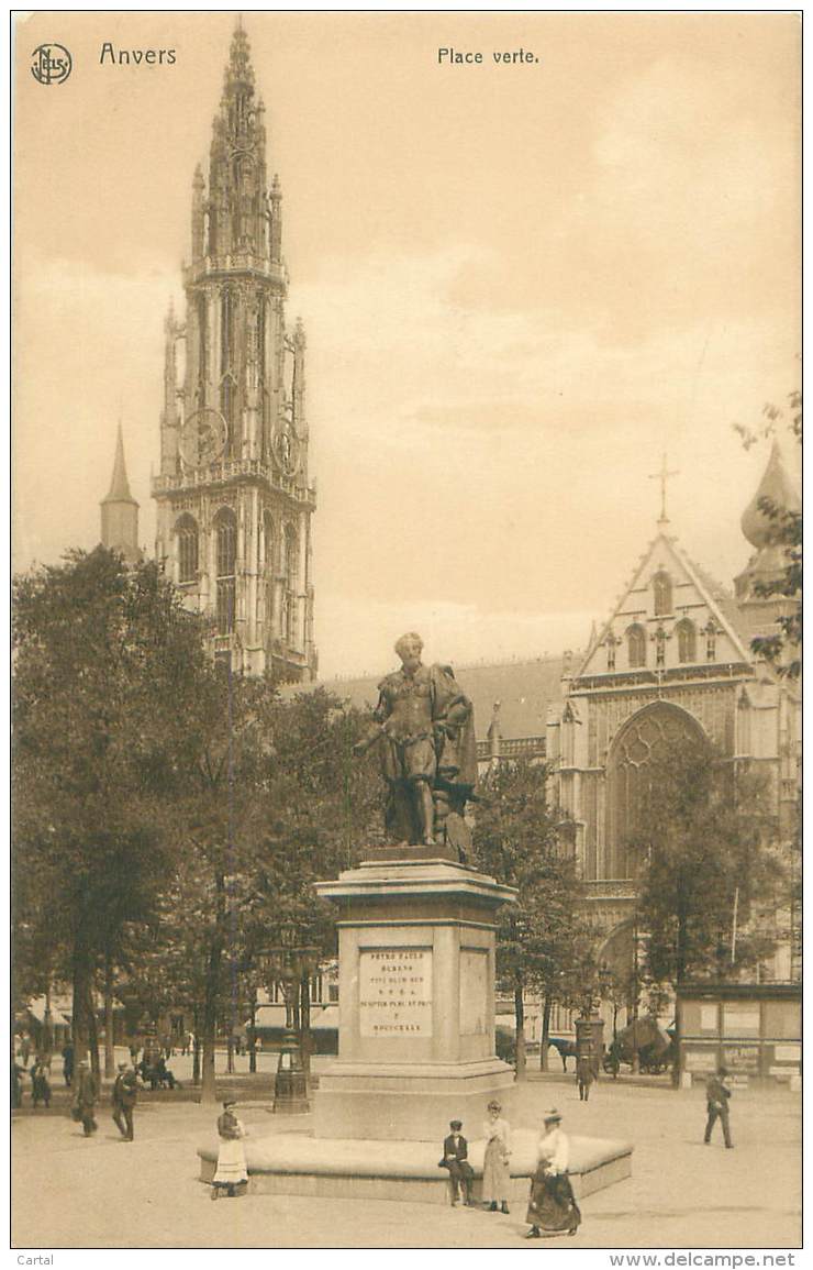 ANVERS - Place Verte - Antwerpen