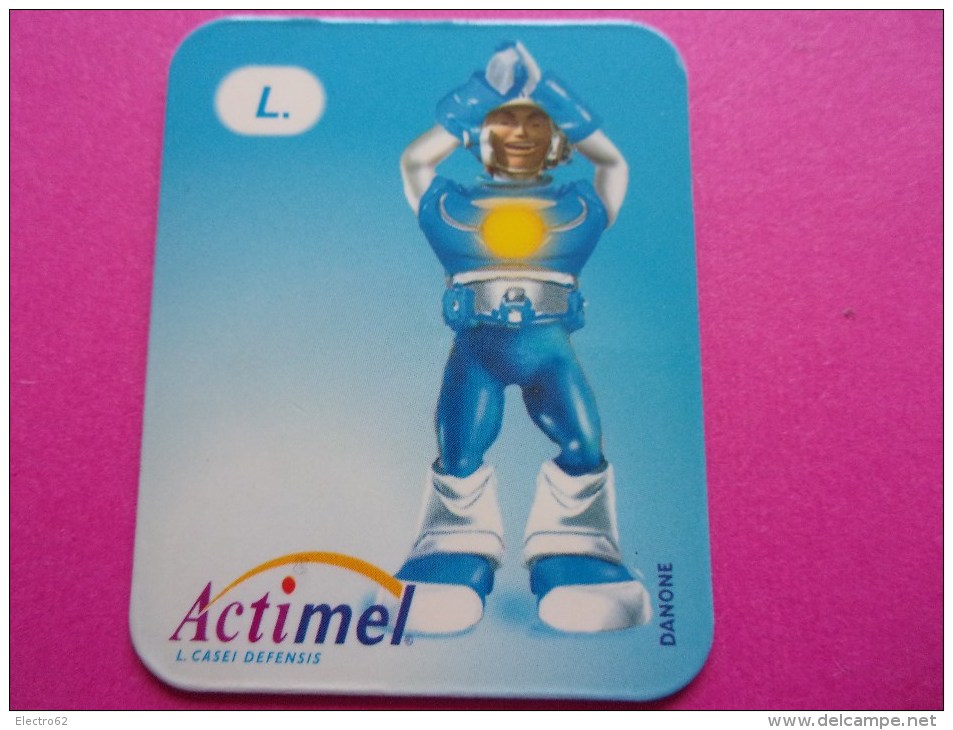 Magnet Danone  Actimel Lettre L - Lettere & Numeri