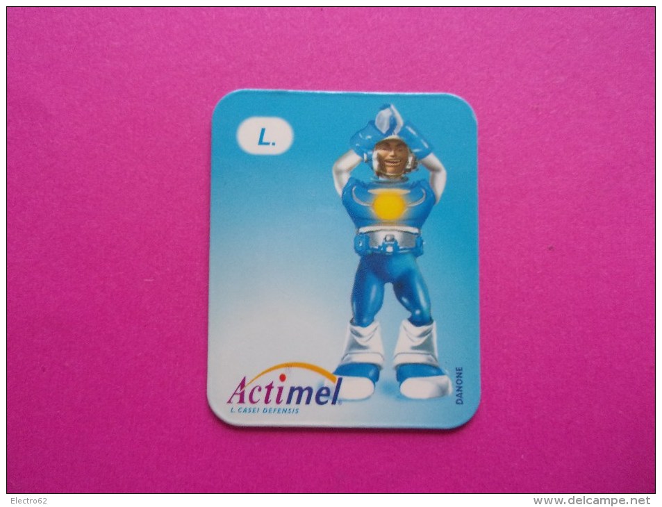 Magnet Danone  Actimel Lettre L - Lettere & Numeri