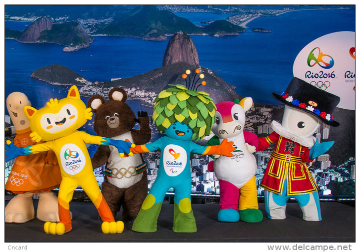 [T59-065 ]  2016 Rio De Janeiro Summer Olympic Games , China Pre-stamped Card, Postal Stationery - Sommer 2016: Rio De Janeiro