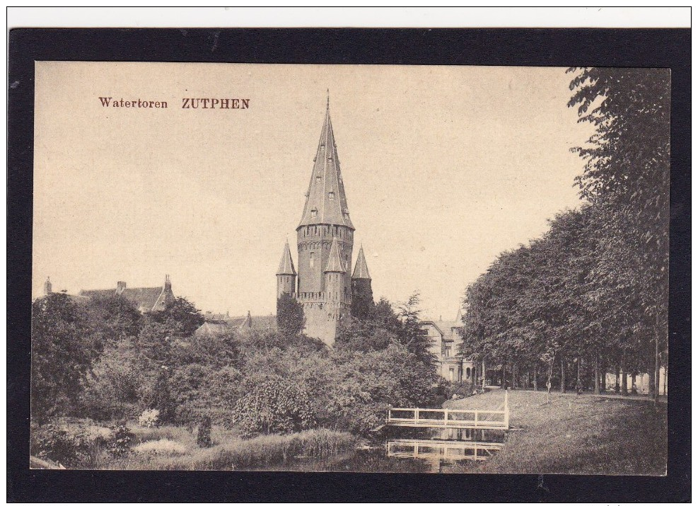 Old Card Of Watertoren,Zutphen, Gelderland, Netherland,N38.. - Iceland