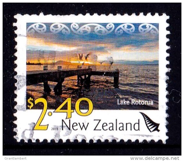 New Zealand 2010 Lake Rotorua $2.40 Used - - See Notes - Oblitérés