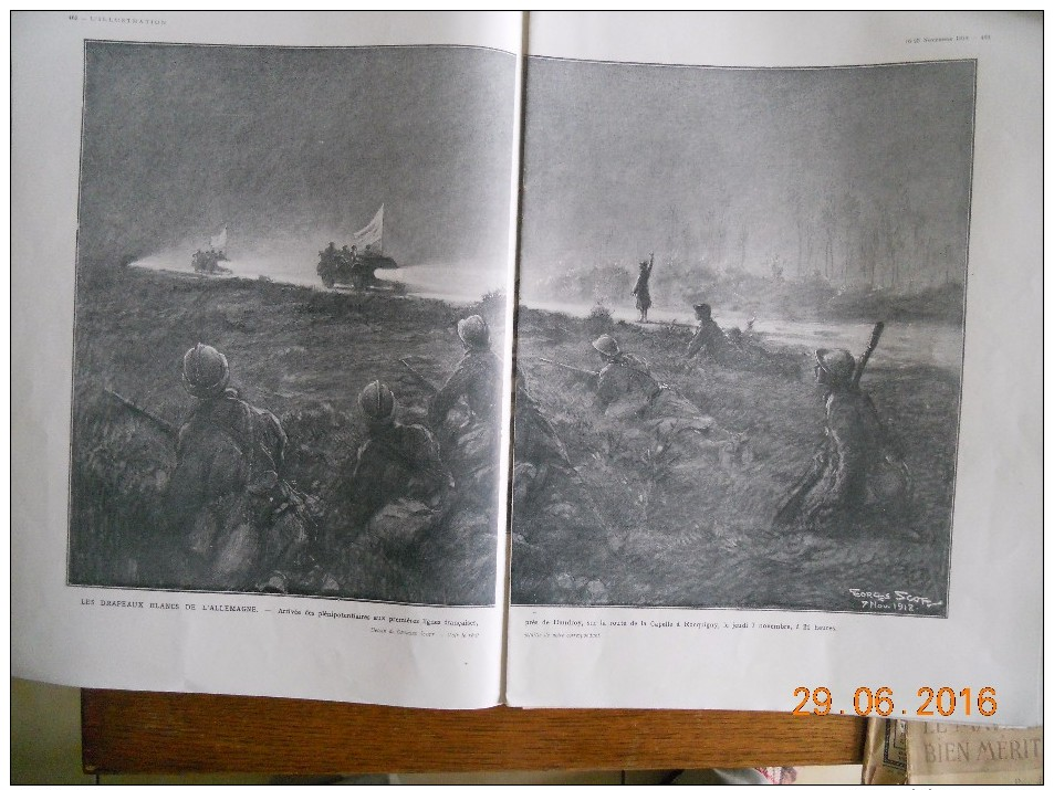 L ILLUSTRATION  1918  N CLEMENCEAU FOCH 453 A 485     NOMBREUX DOCUMENTS     VICTOIRE - Magazines - Before 1900