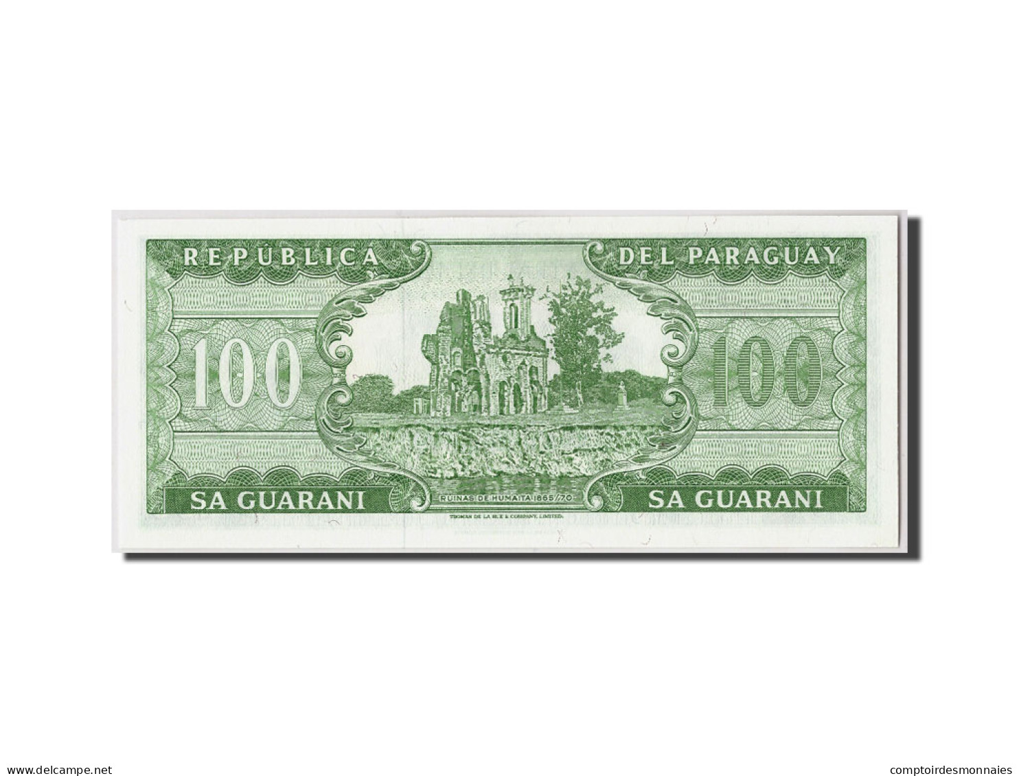 Billet, Paraguay, 100 Guaranies, L1952, Undated, KM:199b, NEUF - Paraguay