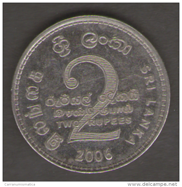 SRI LANKA 2 RUPEES 2006 - Sri Lanka