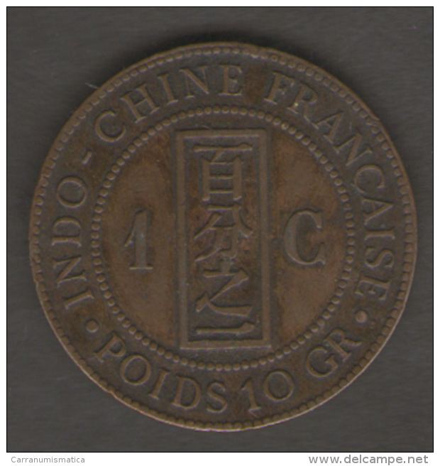 INDO CHINE FRANCAISE 1 CENT 1885 - Altri & Non Classificati