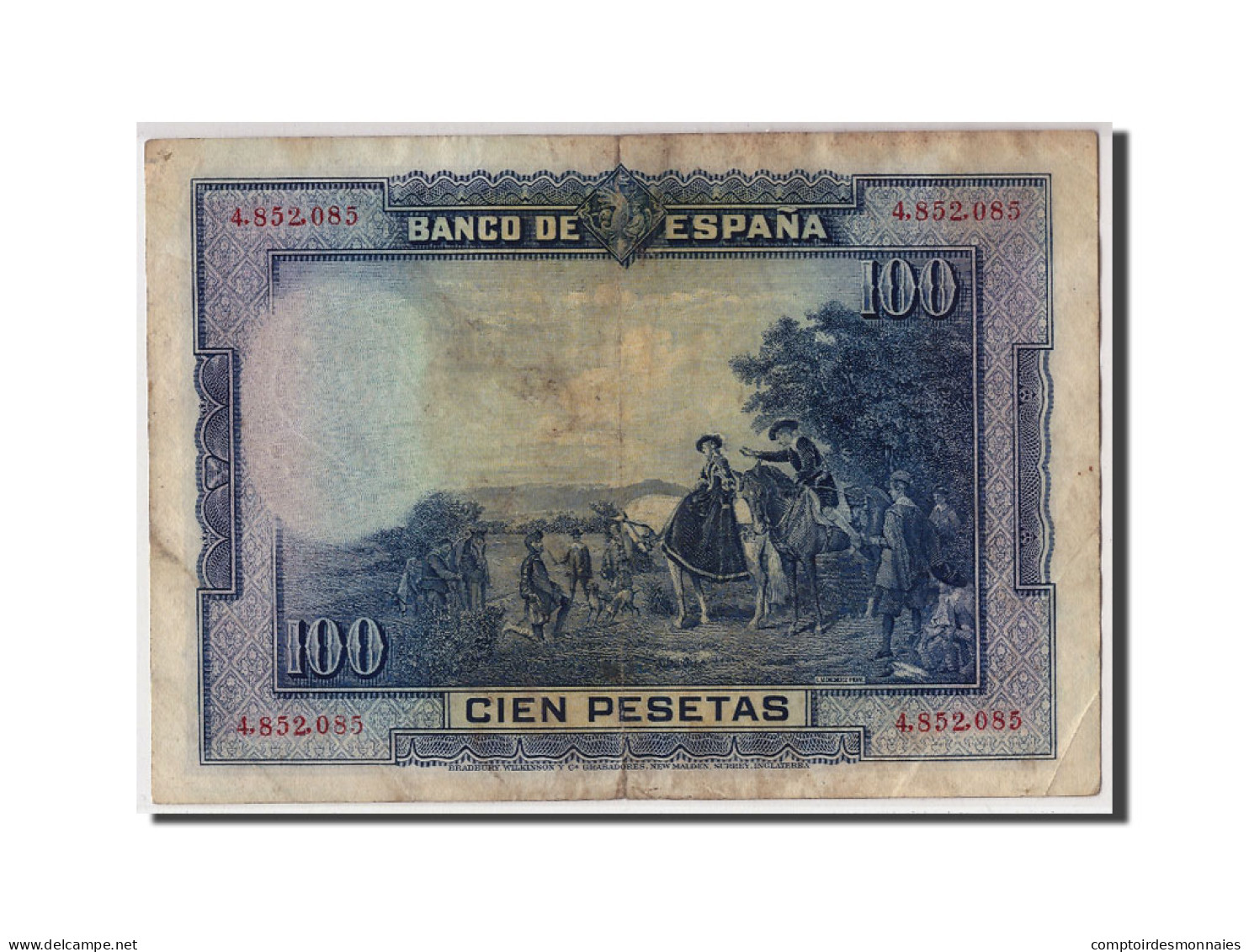 Billet, Espagne, 100 Pesetas, 1928, 1928-08-15, KM:76a, TB - 1000 Pesetas