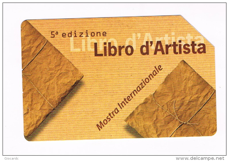 TELECOM ITALIA -  C.&C.  F4578 - CARTACANTA 2008: LIBRO D' ARTISTA   -   USATA  (RIF. CP) - Pubbliche Speciali O Commemorative