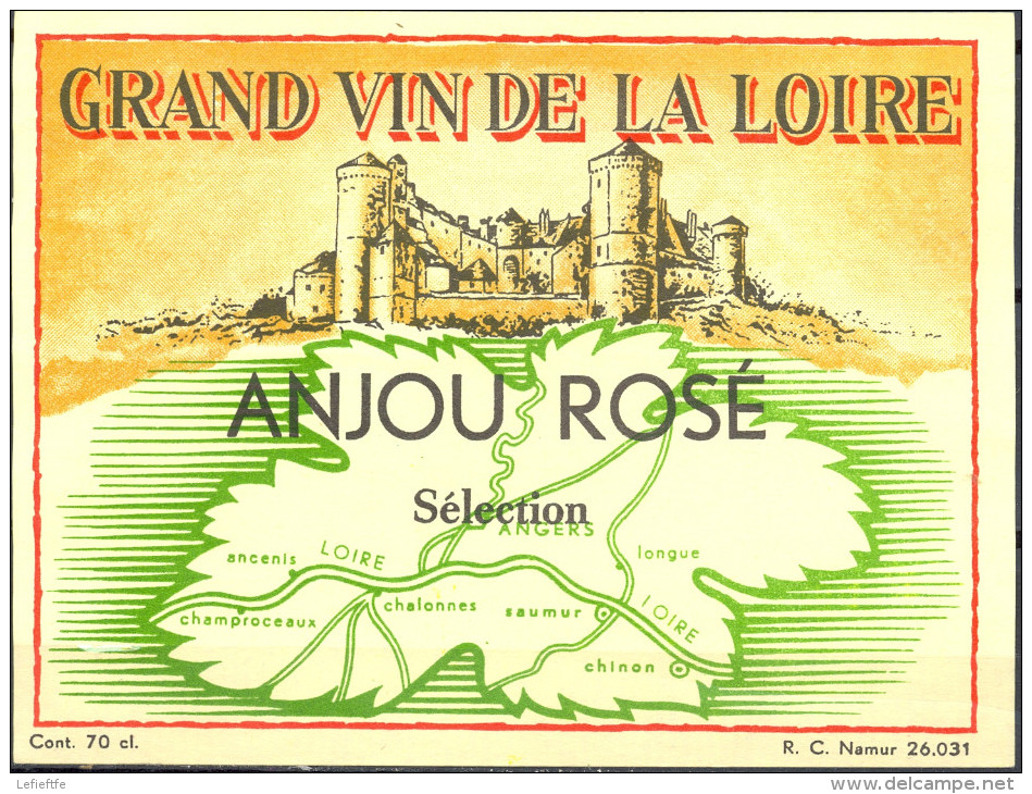 245 - Anjou Rosé - Sélection - Grand Vin De La Loire - Rosé (Schillerwein)