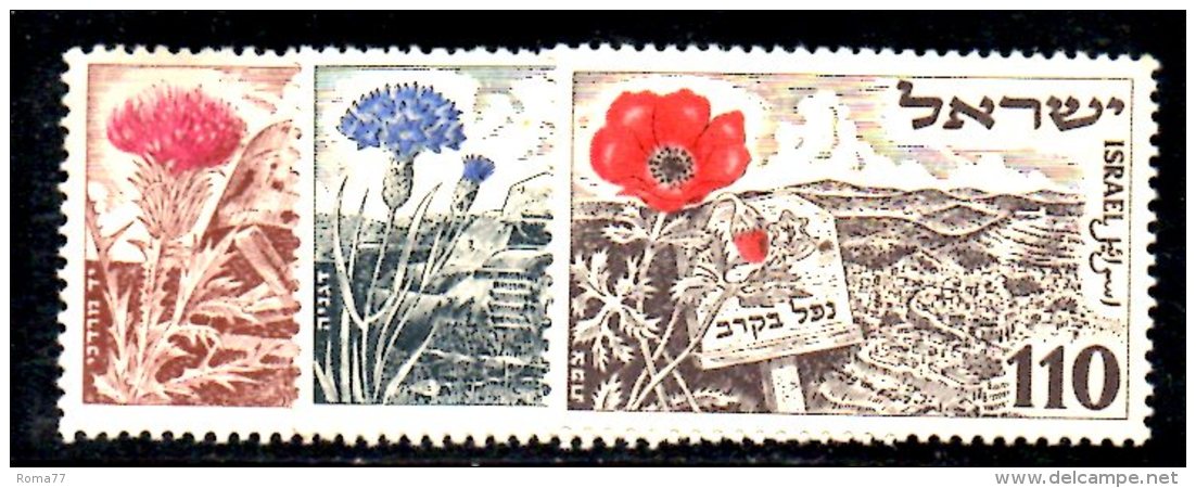 XP184 - ISRAELE ,  Yvert N. 54/56  ***  MNH - Nuevos (sin Tab)