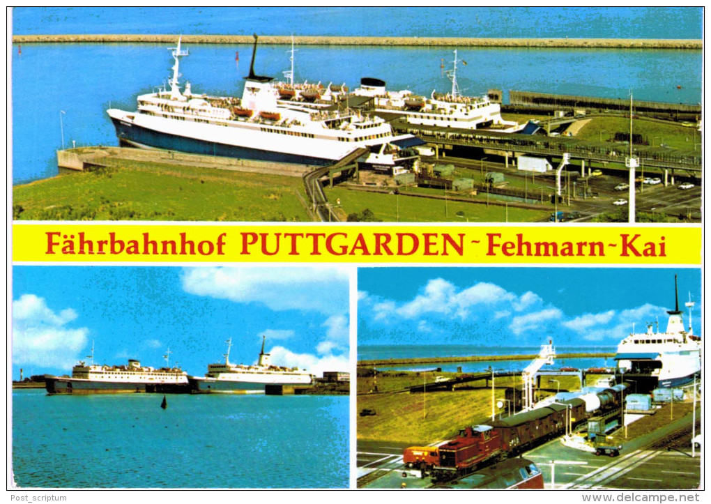 Allemagne - Fehmarn - Puttgarden  - Ferry - Train - Fehmarn