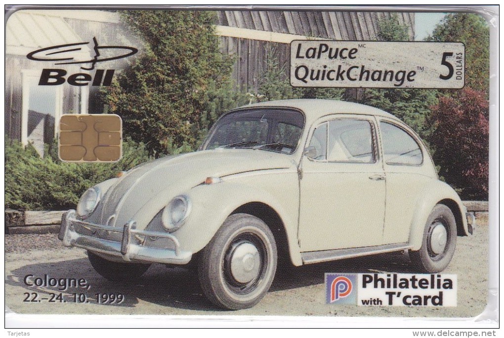 TARJETA DE CANADA DE $5 DE UN COCHE VOLKSWAGEN BEETLE DE TIRADA 1600 (NUEVA-MINT) - Kanada