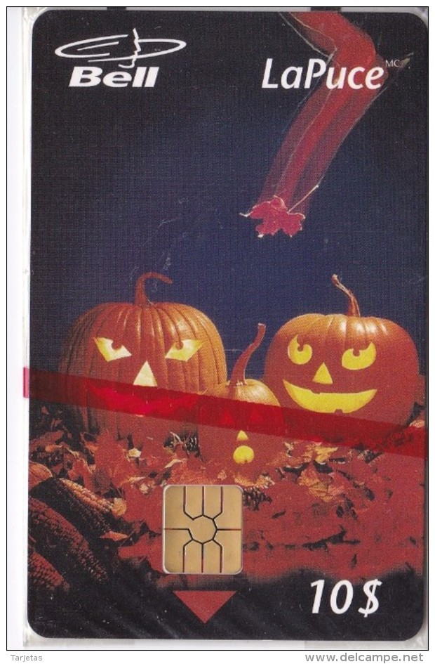 TARJETA DE CANADA DE $10 DE HALLOWEEN DE TIRADA 5500 (NUEVA-MINT) - Canada