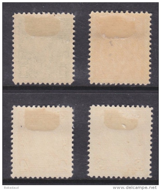 Canada: George V 1935, Definitives, 1c, 3c, 4c, 8c,  MH * - Unused Stamps