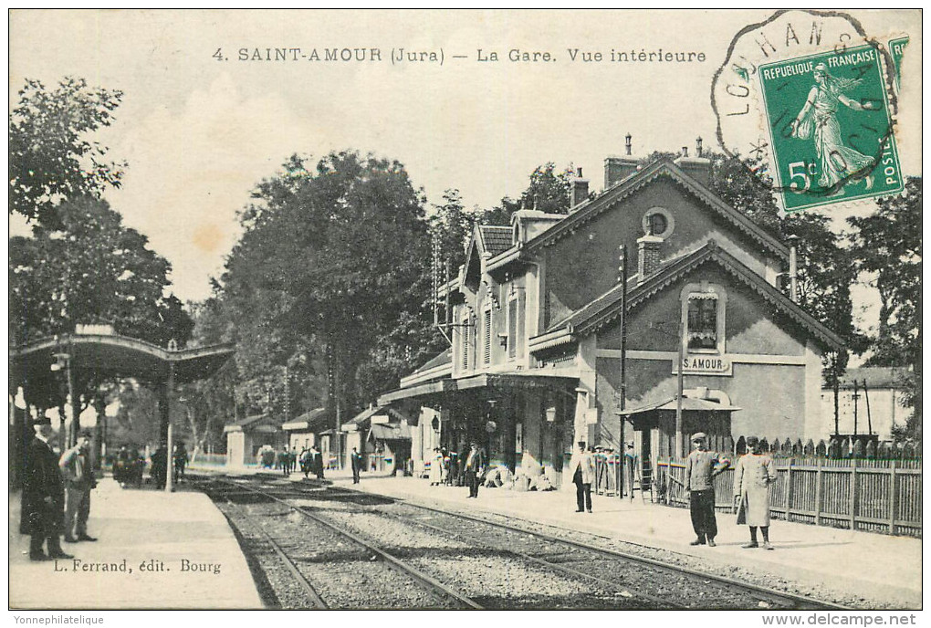 39 - JURA - Saint Amour - Gare - Chemind De Fer - Other & Unclassified