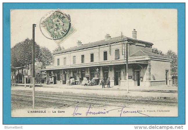 CPA Chemin De Fer Gare L'ARBRESLE 69 - L'Arbresle