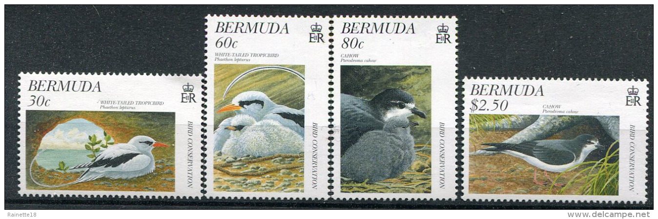 Bermudes                         735/738  **     Oiseaux/birds - Andere & Zonder Classificatie