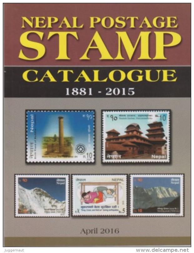 NEPAL POSTAGE STAMP CATALOG 1881-2015 AD NEPAL 2016 MINT/NEW - Boeken Over Verzamelen