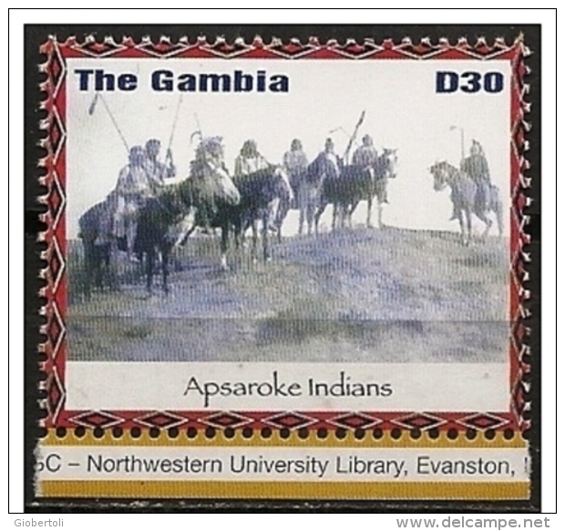 Gambia/Gambie: Indiani Apsaroke, Indiens Apsaroke, Indians Apsaroke - American Indians