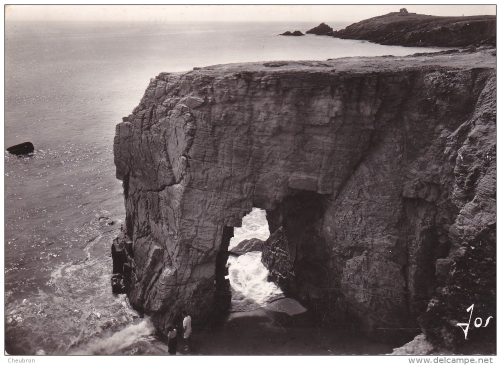 56. BELLE ÎLE EN MER. PORT BLANC. L´ARCHE NATURELLE. CARTE ANNÉE 1960. - Belle Ile En Mer