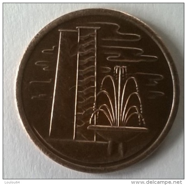 Monnaie - Singapour - 1 Cent 1975 - Superbe +++ - - Singapore