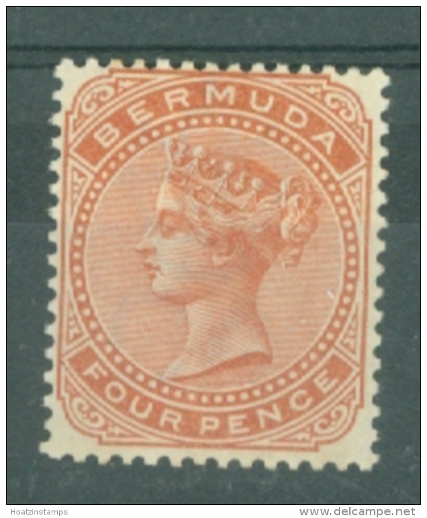 Bermuda: 1883/1904   QV    SG28a    4d       MNH - Bermuda