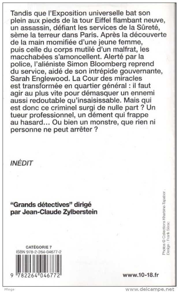 La Main De Gloire Par Jean-Luc Bizien - 10/18 Grands Détectives N°4191 - 10/18 - Grands Détectives