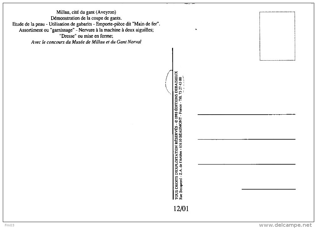 Millau Cité Du Gant Debaisieux - Millau