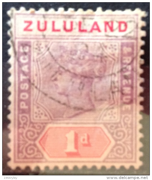 Zululand 1894-1896 (o)   # 16 - Zululand (1888-1902)