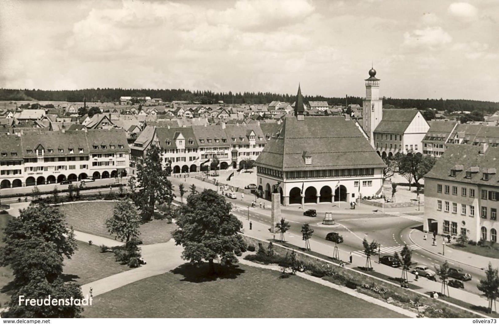 FREUDENSTADT Im SCHWARZWALD HÖHENLUFTKURART 750m, 2 Scans - Filderstadt