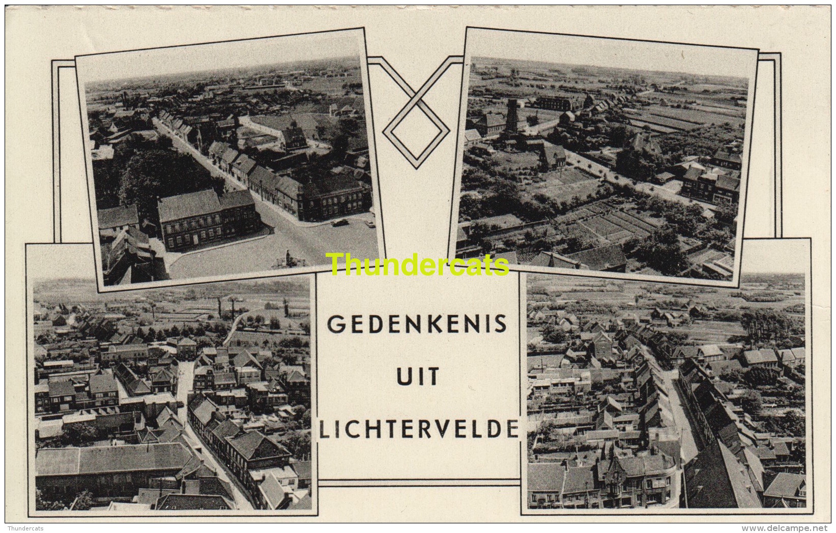 CPA  GEDENKENIS UIT LICHTERVELDE - Lichtervelde