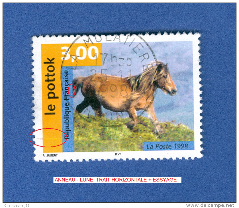 * 1998 N° 3184  LE POTTOK   25 . 11 . 1998 OBLITÉRÉ TB - Used Stamps