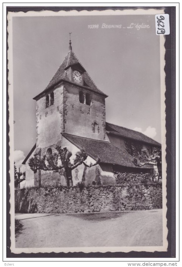 DISTRICT DE NYON /// BEGNINS - L´EGLISE - TB - Begnins